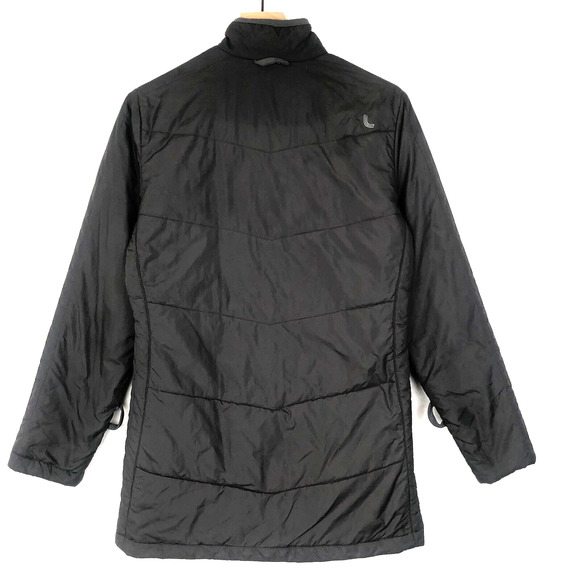 LOLE Double Zip Jacket Women's Sz 10‎ Dk Gray Water Repellant Pockets Mid-Length - Picture 2 of 16